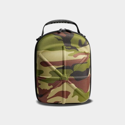 Camouflage hard shell helmet case