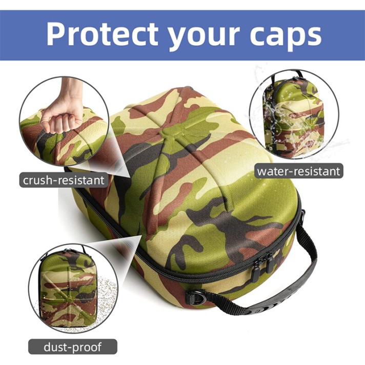 Camouflage hard shell helmet case Camouflage hard shell helmet case