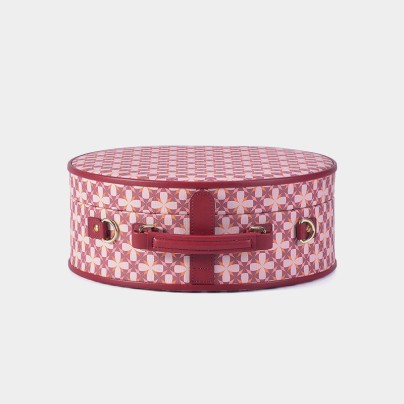 Luxurious and lightweight printed hat box