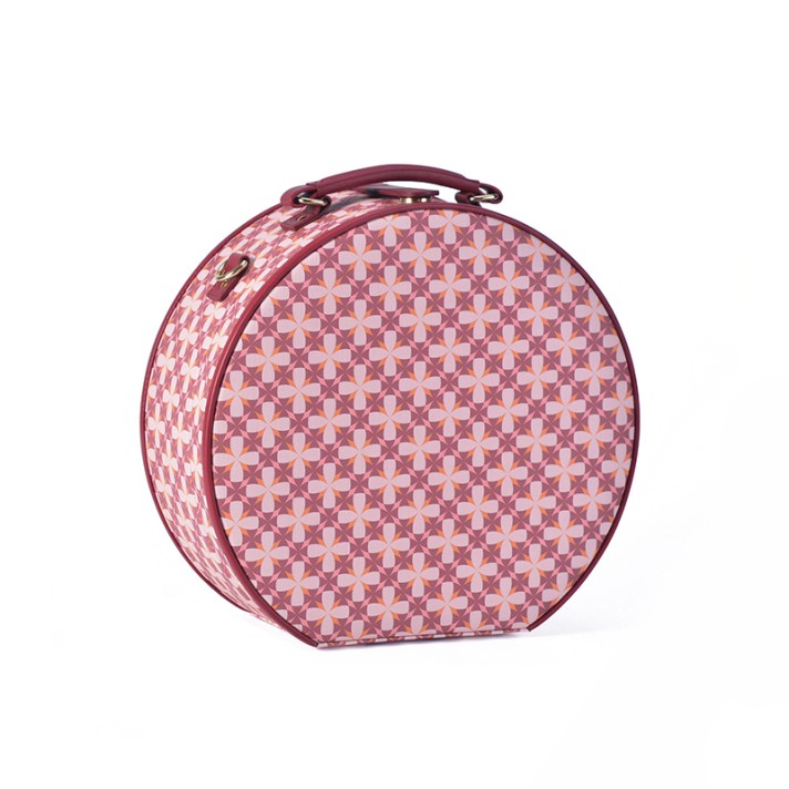 Luxurious and lightweight printed hat box