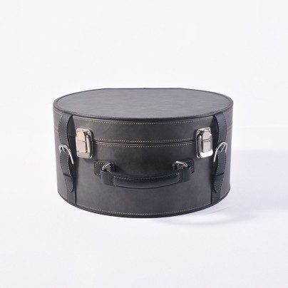 High-quality durable round hat box