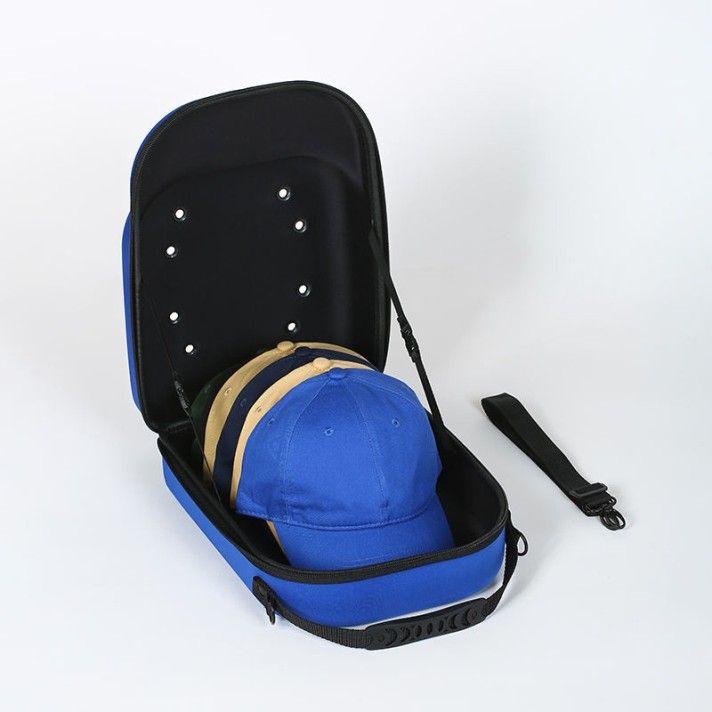 Durable hard-shell breathable hat box