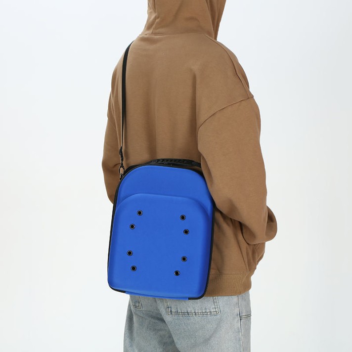 Durable hard-shell breathable hat box